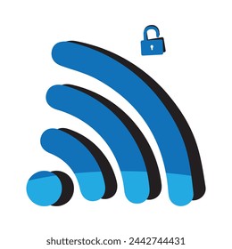 Wifi internet icon in comic style, Wifi network cartoon wireless technology vector cartoon illustration pictogram. Connection sign concept