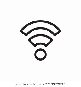 wifi internet icon sign vector