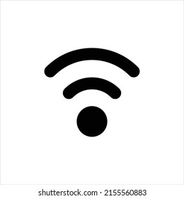 Wifi internet icon vector graphic illustration