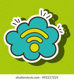 Wi-Fi internet online cloud