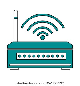 Wifi internet router