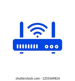Wifi internet router icon
