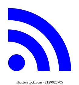 wifi internet signal vector icon sign symbol. isolated graphic illustration