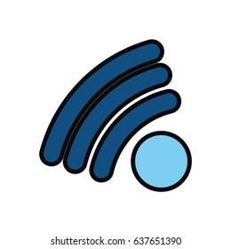 Wifi internet symbol