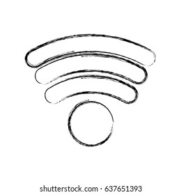 Wifi internet symbol