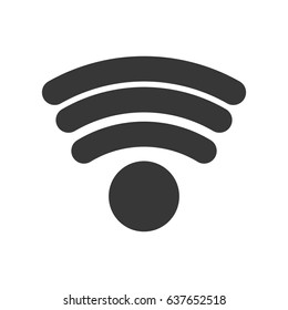 Wifi internet symbol