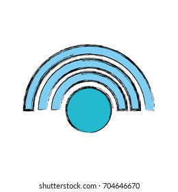 Wifi internet symbol