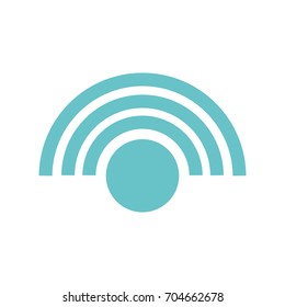 Wifi internet symbol