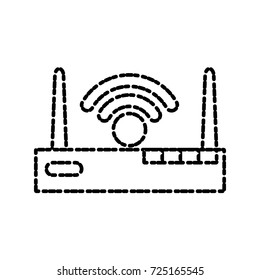 Wifi internet symbol
