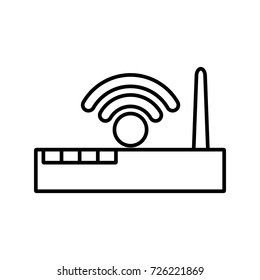 Wifi internet symbol