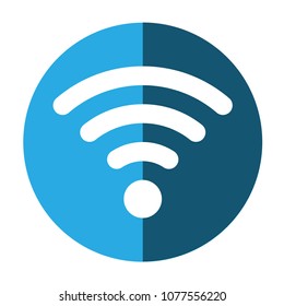 wifi internet vector symbol