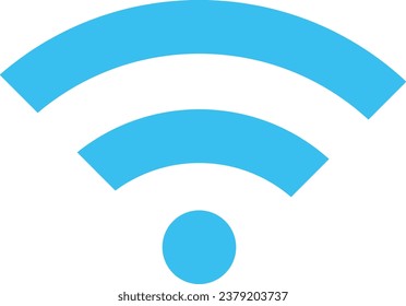 Icono inalámbrico de Internet Wifi Ilustración plana