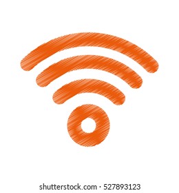 Wifi internet zone icon vector illustration graphic design