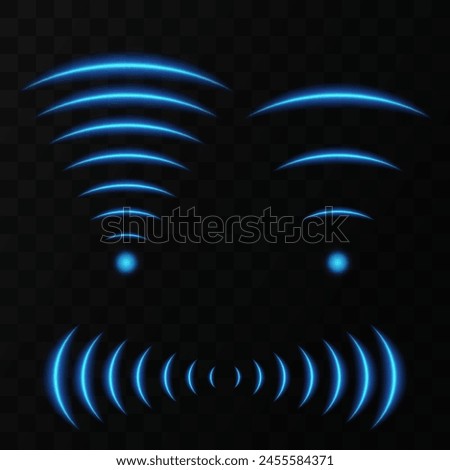 Similar – Image, Stock Photo dream ship Night TV set