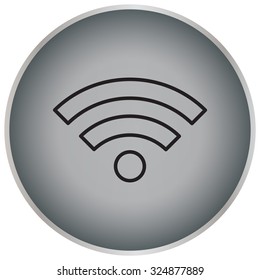Wi-Fi line icon