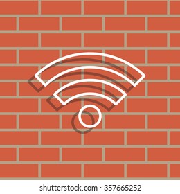 Wi-Fi line icon