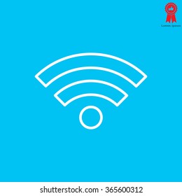 Wi-Fi line icon