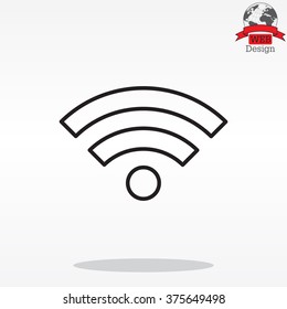 Wi-Fi line icon