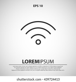 wifi line icon