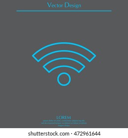 Wi-Fi line icon