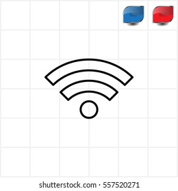 Wi-Fi line icon
