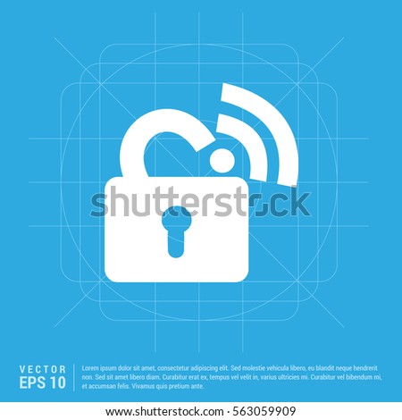 Wifi locked signs 
