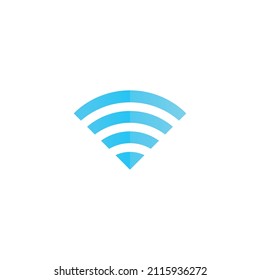 Logo de Wifi, se puede usar para iconos de teléfonos celulares y de carteles