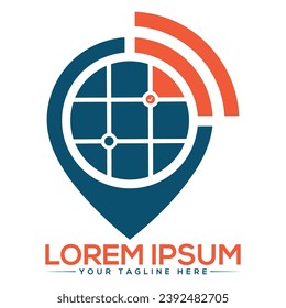 WLAN-Logo-Design Einzigartiges und professionelles Logo-Design
