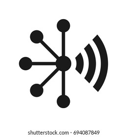 wifi logo vector. 