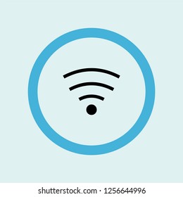 wifi medium icon symbol. Premium quality isolated wifi medium vector icon in trendy style. wifi medium element.