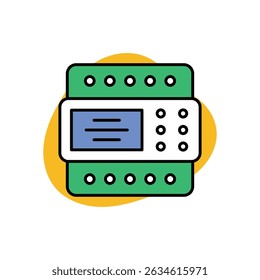 Wifi Meter Icon vector stock illustration
