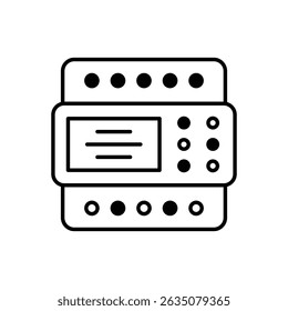 Wifi Meter Icon vector stock illustration