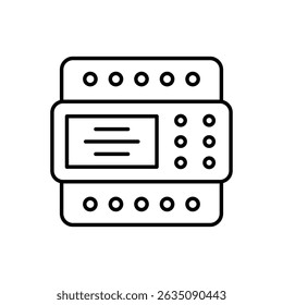 Wifi Meter Icon vector stock illustration