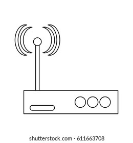 wifi modem icon image 