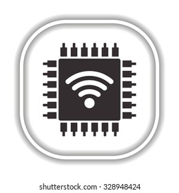 Wi-Fi  Modern design flat style icon