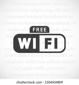 Wi-Fi network icon. 