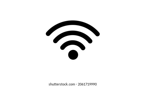 Icono de red Wi-fi símbolo vector ilustración