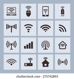 Wi-fi network icons