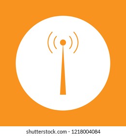 WiFi, network, internet, Signal, Antenna, wireless icon, stock vector illustration, EPS10.