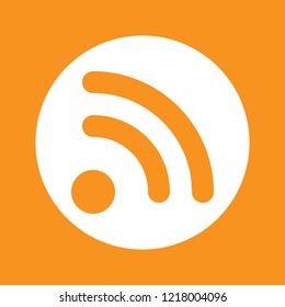 WiFi, network, internet, Signal, Antenna, wireless icon, stock vector illustration, EPS10.