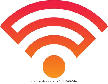 Wifi Network Wireless Vector Icon Symbol