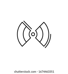 Wifi, networking icon. Simple line, outline vector elements of storage and cloud icons for ui and ux, website or mobile application