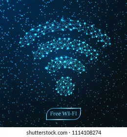 wifi networking line point