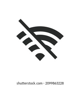 Wifi off icon Images, Stock Photos & Vectors | Shutterstock