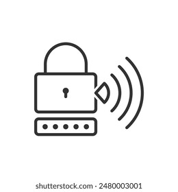 Wifi Password Icon Sign Symbol