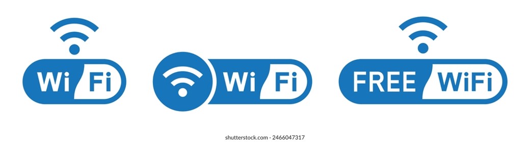 WiFi Point-Symbol. Symbol für Wireless-Verbindung, Vektorillustration