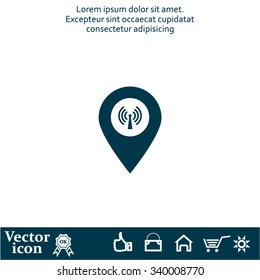 wifi pointer icon