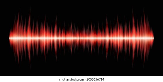 wifi radio sound signal connection in two directions, vector illustration, on black background