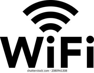 Wifi Radio Wave Icon Stock Vector (Royalty Free) 2080961308 | Shutterstock