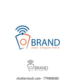 Wi-fi and restaurant icons. Hotspot facilities at the restaurant